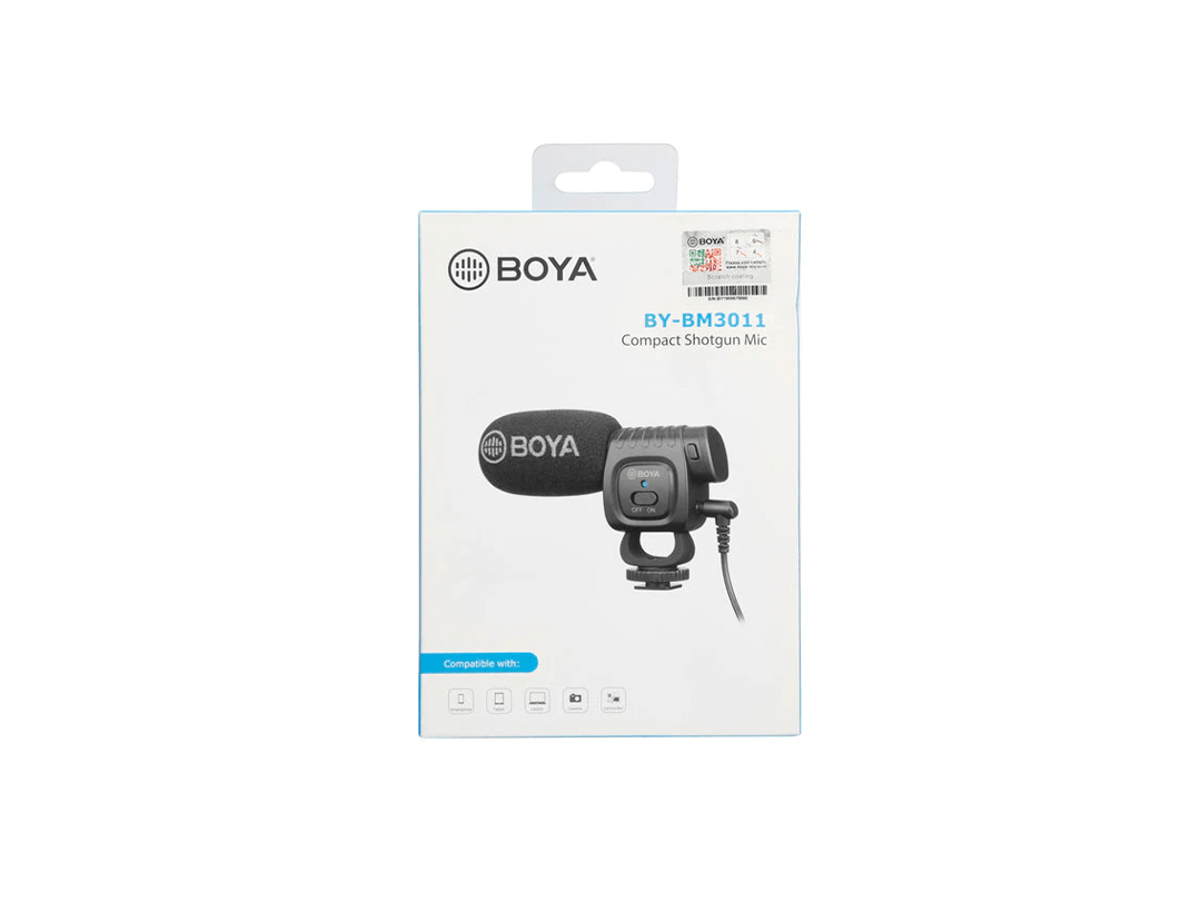 BOYA BY-BM3011 Camera Microphone in Qatar BOYA BY-BM3011 Camera Microphone in Qatar